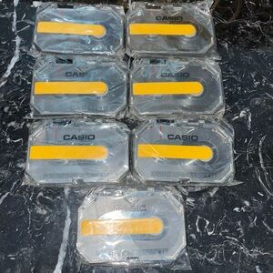 Casio IR-20G INK Ribbon New Sealed Rare Pack Of 6